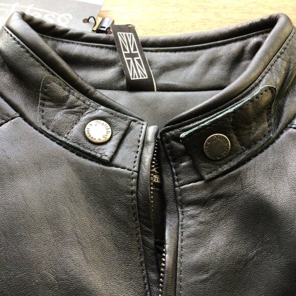 NWT Matchless Leather Biker Motorcycle Jacket w Padding on Inside - Picture 6 of 9